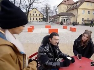 Married couple meets lesbian swingers